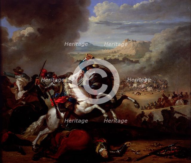 'Battle Piece', c1807-c1868.  Artist: Abraham Cooper                                                