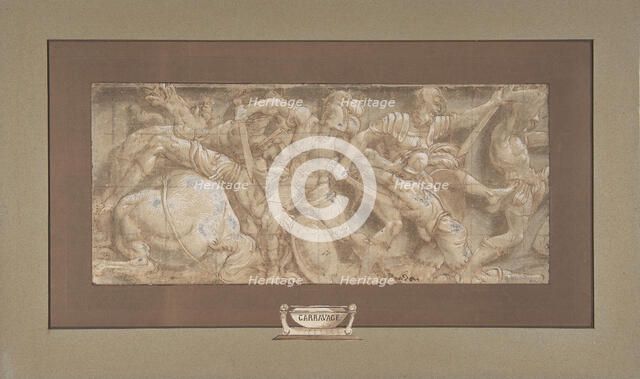 Battle Scene, 1511-87. Creator: Lelio Orsi.
