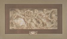 Battle Scene, 1511-87. Creator: Lelio Orsi