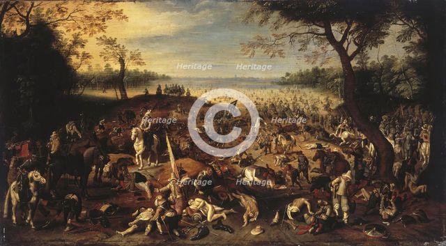 Battle Scene, 1624. Creator: Sebastian Vrancx.