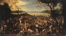 Battle Scene, 1624. Creator: Sebastian Vrancx