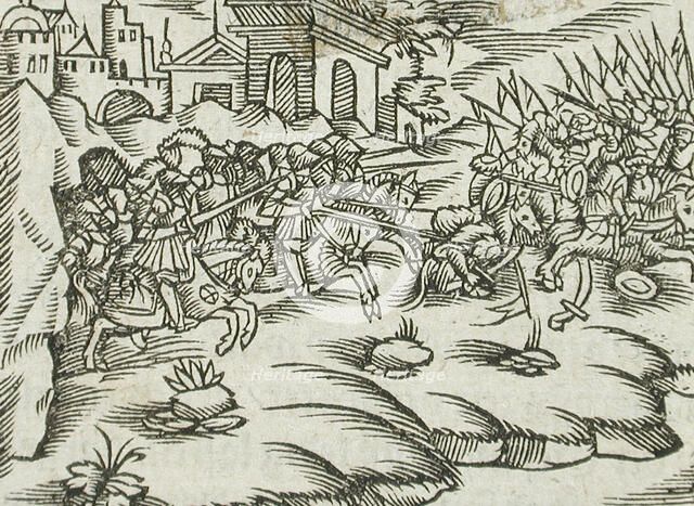 Battle Scene, 16th century. Creator: Unknown.