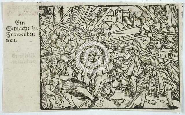 Battle Scene, 16th century. Creator: Unknown.