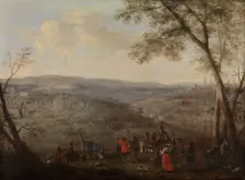 Battle Scene, 17th century. Creator: Adam Frans van der Meulen