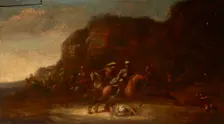 Battle Scene, 17th century. Creator: Unknown