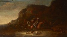 Battle Scene, 17th century. Creator: Unknown