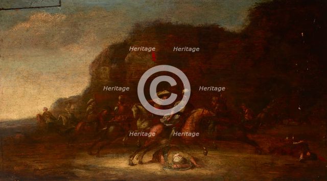 Battle Scene, 17th century. Creator: Unknown.