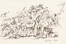 Battle Scene, 1840. Creator: David Wilkie