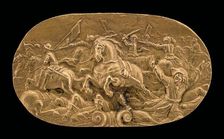 Battle Scene, mid 17th century. Creator: Unknown