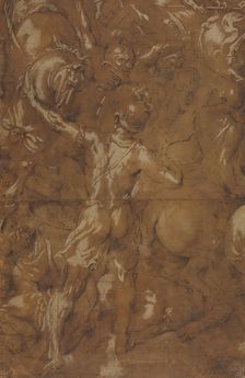Battle Scene, n.d.. Creator: Unknown