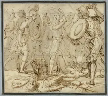 Battle Scene, n.d. Creator: Unknown