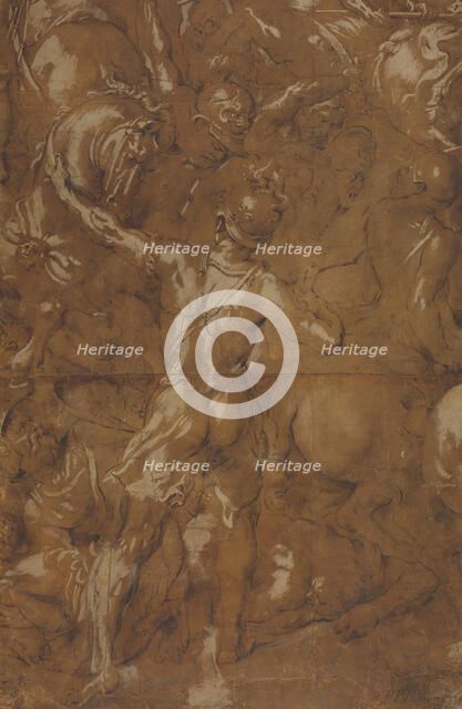 Battle Scene, n.d.. Creator: Unknown.