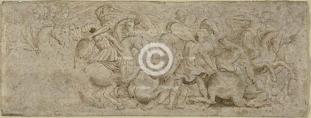 Battle Scene, n.d. Creator: Unknown.