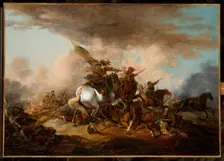 Battle Scene, before 1802. Creator: Aleksandr Orlovsky