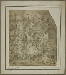 Battle Scene, c. 1589. Creator: Giovanni Balducci