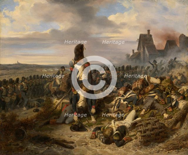Battle Scene, c. 1825. Creator: Hippolyte Bellangé.