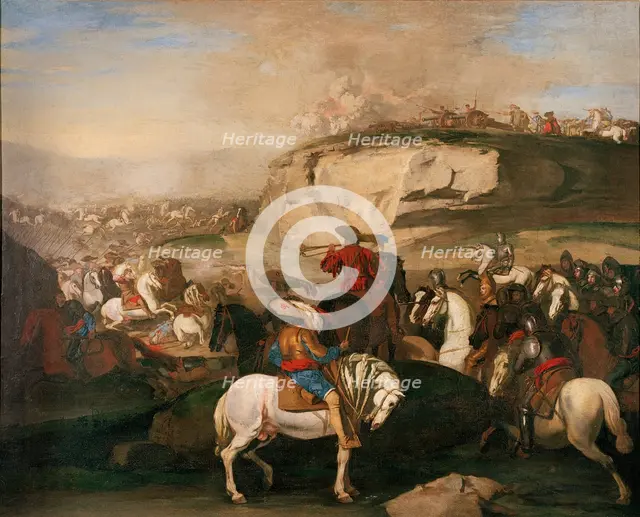 Battle Scene. Creator: Aniello Falcone.