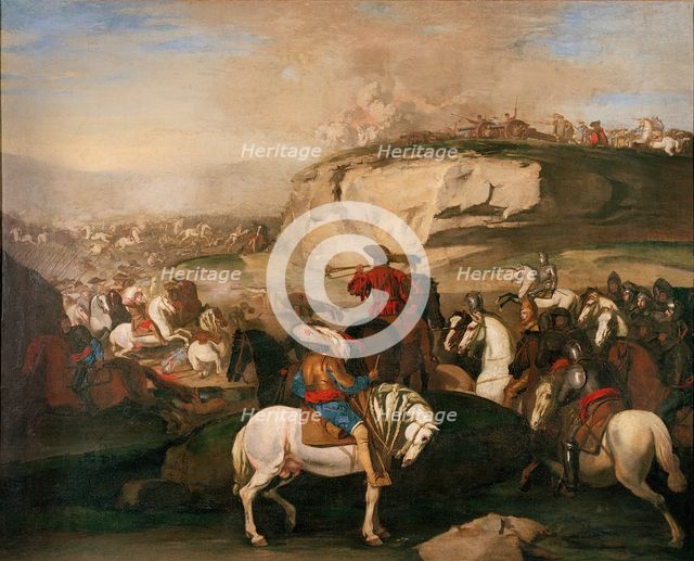 Battle Scene. Creator: Aniello Falcone.
