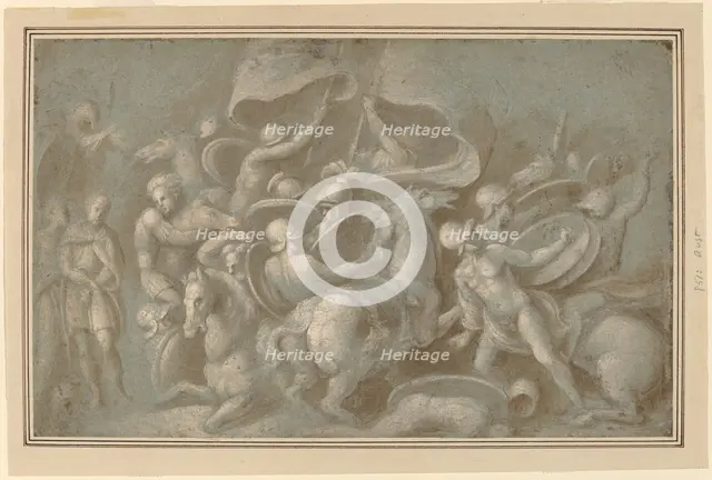 Battle Scene. Creator: Biagio Pupini.