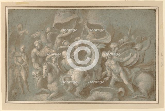 Battle Scene. Creator: Biagio Pupini.