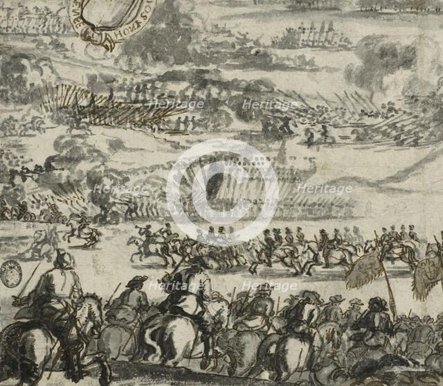 Battle scene. Creator: Romeyn de Hooghe.