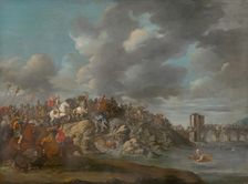 Battle Scene I, 1730-1750. Creator: Unknown