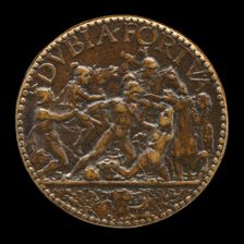 Battle Scene [reverse]. Creator: Pier Jacopo Alari Bonacolsi