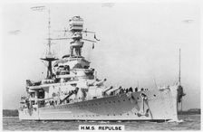 Battlecruiser HMS Repulse 1937