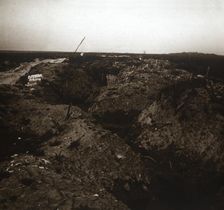 Battlefield, Craonne, northern France, c1914-c1918