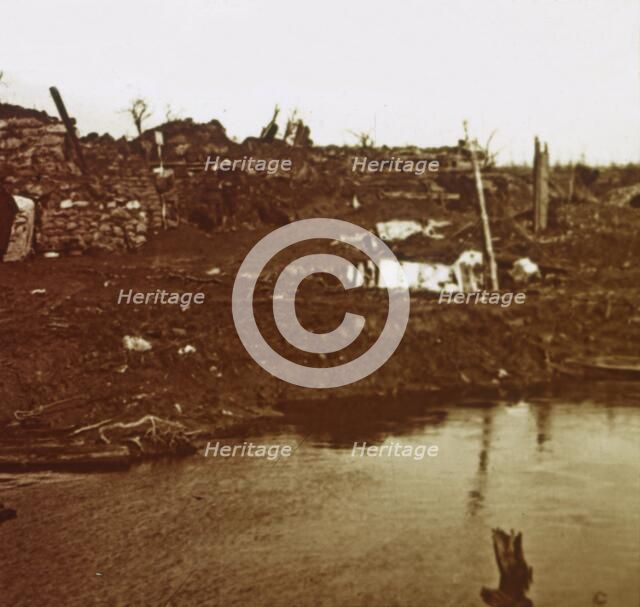 Battlefield, c1914-c1918. Artist: Unknown.
