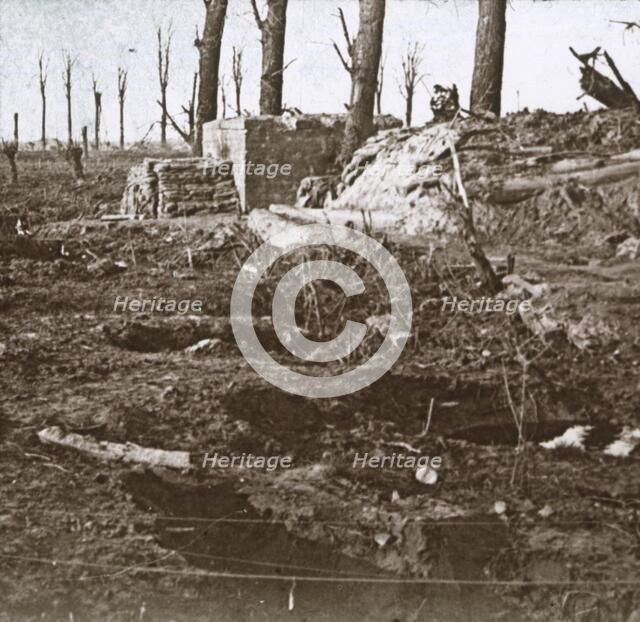 Battlefield, c1914-c1918. Artist: Unknown.