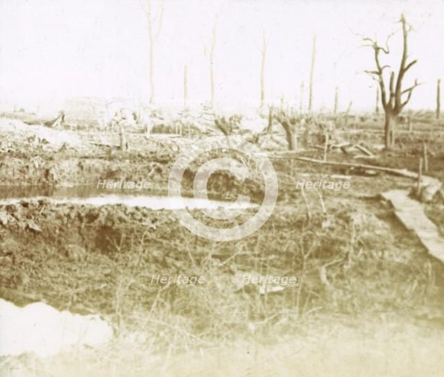 Battlefield, c1914-c1918. Artist: Unknown.