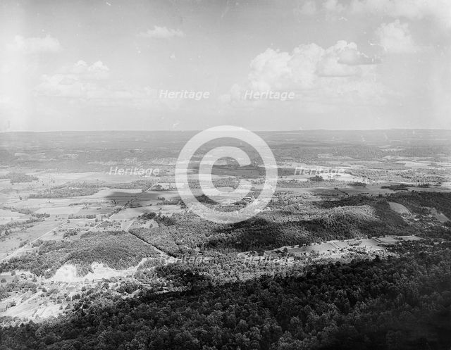Battlefield of Chikamauga [sic], between 1900 and 1920. Creator: Unknown.