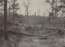 Battlefield of New Hope Church, Georgia, No. 2, 1865-1866. Creator: George N. Barnard (American, 1819-1902)
