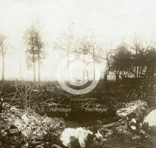 Battlefield, Roeselare, Flanders, Belgium, c1914-c1918. Artist: Unknown.