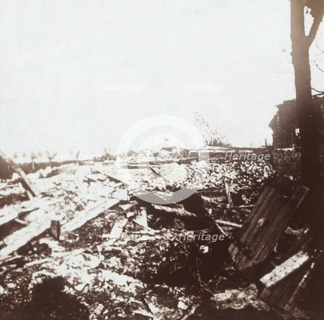 Battlefield, Roeselare, Flanders, Belgium, c1914-c1918. Artist: Unknown.