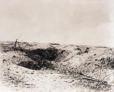 Battlefield, Tahure, northern France, c1914-c1918