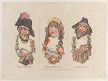 Battleorum, Billingsgatina, Trafficorum, August 15, 1800., August 15, 1800. Creator: Thomas Rowlandson
