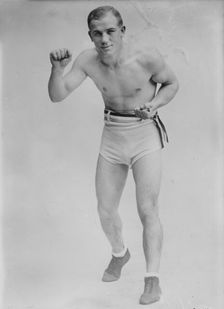 Battling Charlie Lohn, between c1910 and c1915. Creator: Bain News Service
