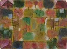 Baum und Architektur--Rhythmen (Tree and Architecture--Rhythms), 1920. Creator: Paul Klee