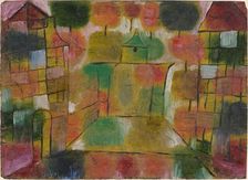 Baum und Architektur--Rhythmen (Tree and Architecture--Rhythms), 1920. Creator: Paul Klee