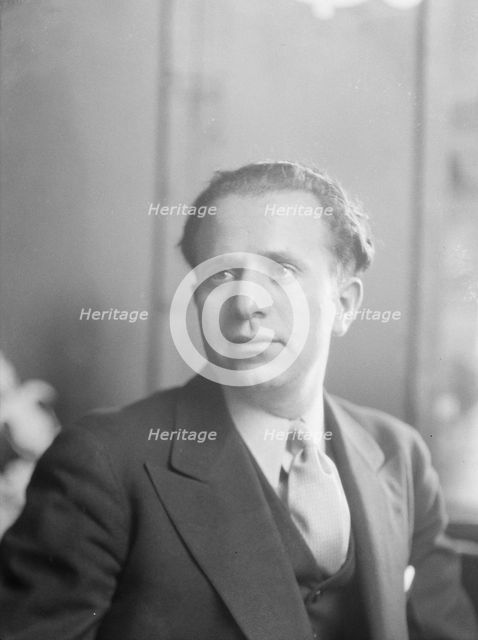 Bauman, Raymond, portrait photograph, 1932 Feb. 21. Creator: Arnold Genthe.