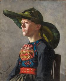 Bavarian Peasant Girl. Creator: Minna Tersmeden