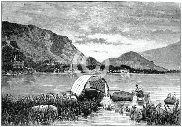 Baveno, on Lake Maggiore, northern Italy, 1900. Artist: Unknown