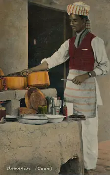 Bawarchi (Cook) c1910. Creator: Unknown