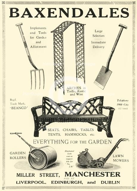 'Baxendales', 1920. Creator: Unknown.