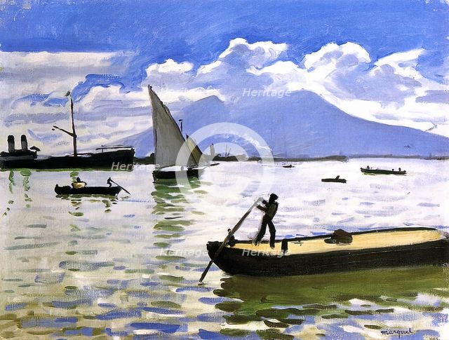 Bay of Naples, 1909. Creator: Albert Marquet.