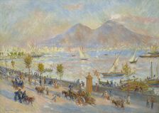 Bay Of Naples, Evening, 1881. Creator: Pierre-Auguste Renoir