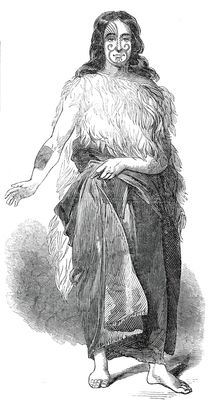 Bay of Islands chief, 1845. Creator: Unknown