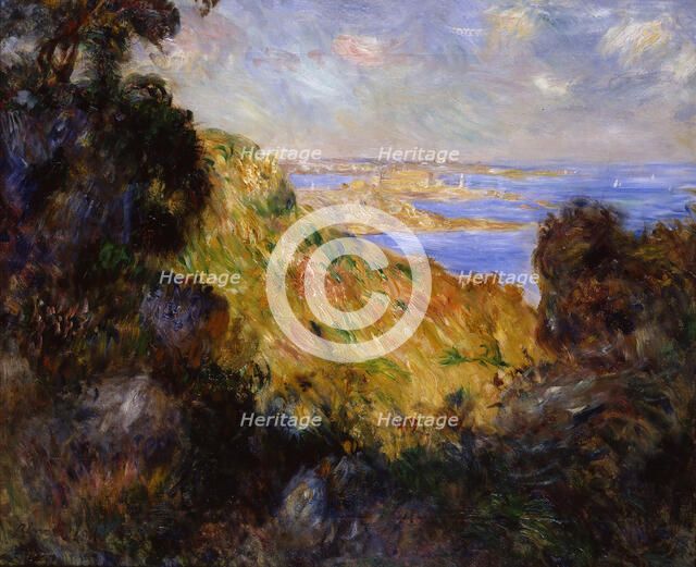 Bay of Salerno, 1881. Creator: Renoir, Pierre Auguste (1841-1919).
